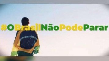 Bolsonaro lança campanha contra isolamento e Justiça Federal manda suspender