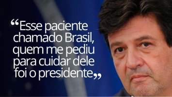 Mandetta diz que 'médico não abandona paciente', após críticas de Bolsonaro