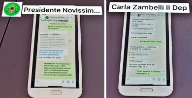 Moro exibe troca de mensagens em que Bolsonaro cobra mudança no comando da PF