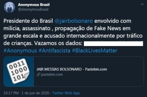 Hackers expõem dados pessoais de Bolsonaro, filhos e aliados
