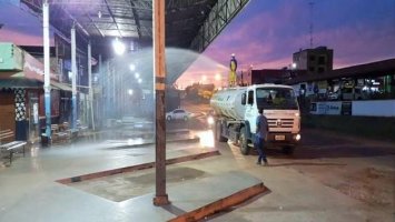 Prefeitura fará desinfecção em locais de grandes aglomerações a partir desta quarta...