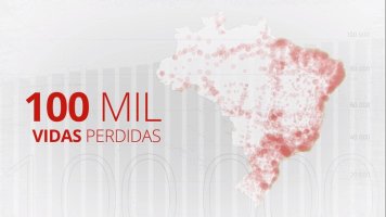 Brasil ultrapassa 100 mil mortes por covid-19