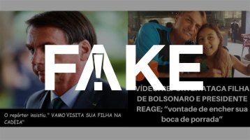 Bolsonaro ameaça 'encher de porrada' repórteres, após ser questionado sobre esquemas...