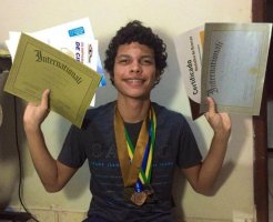 Jovem natural de Nova Brasilândia é aprovado em Cambridge, 6ª melhor universidade do...