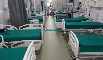Governo desativa hospital de campanha usado no combate ao covid-19 em Porto Velho