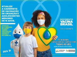 Dia D: Acontece neste sábado (17) campanha nacional de vacinação contra paralisia...