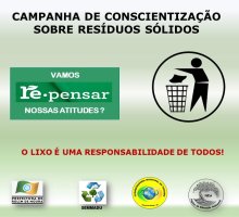 Secretaria de Meio Ambiente lança campanha de conscientização sobre resíduos sólidos