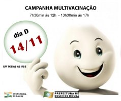 Semusa realizará mais um dia “D” de vacinação neste sábado (14) em Rolim de Moura