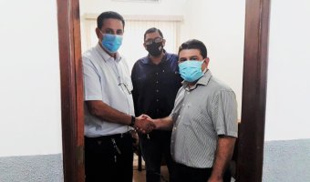 Fabrício Melo visita Aldo Júlio e o parabeniza pela eleição a prefeito de Rolim de...