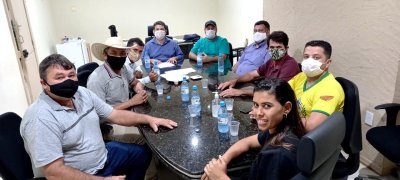 Vereadores eleitos fazem visita a Fabrício Melo e cobram abertura da UPA e do CEO