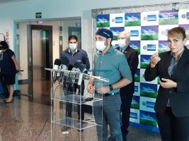Governo diz que saúde em Rondônia está à beira de um colapso; veja coletiva