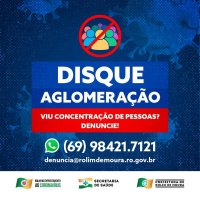 Prefeitura de Rolim de Moura divulga vídeo pedindo que população se proteja contra...