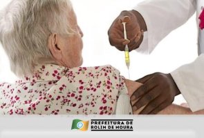 Vacinação contra covid-19 em idosos com 90 anos ou mais ocorrerá na terça-feira (09)...