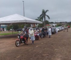 Drive-thru realizado em Rolim de Moura, identifica 81 pacientes positivos para covid-19...