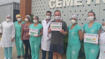 Ex-prefeito Luizão do Trento vence a covid-19 e recebe alta hospitalar