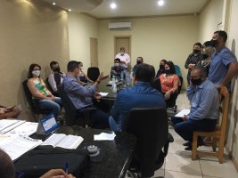 Assessoria do Senador Confúcio visita prefeitura e prefeito Aldo Júlio pede apoio para...
