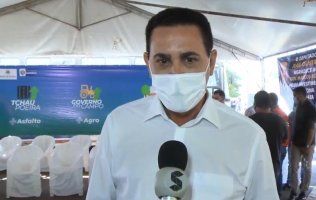 Prefeito Aldo Júlio agradece governo pelo Tchau Poeira e pede mais vacina para os...