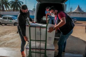 Rondônia recebe 20 mil doses da vacina AstraZeneca