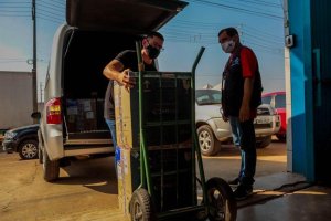 Rondônia recebe remessa com 64,1 mil doses de vacina contra covid-19