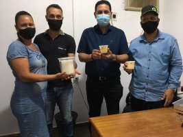 Rolim de Moura: Agricultores visitam SEMAGRI em busca de apoio para agroindústria