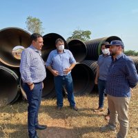 Deputado Laerte Gomes garante a Aldo Júlio mais R$ 300 mil em compra de tubos corrugados