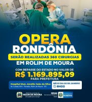 Em parceria com prefeitura, Governo de RO vai realizar 1ª Edição “OPERA RONDÔNIA”...