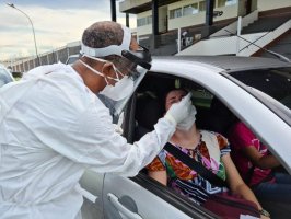 Rolim de Moura: 844 testes de covid-19 são realizados em drive thru na sexta (11); 223...