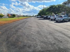 Parceria entre Estado e Município garante pavimentação asfáltica em estacionamento,...