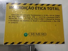 Hospital de Santa Luzia d'Oeste sofre interdição ética e toda demanda será envia para...