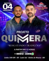 ROLIM DE MOURA: Dia 4 de dezembro “PROJETO QUIMERA” no Pesca Rolim