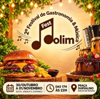 O melhor da música e gastronomia de Rolim!