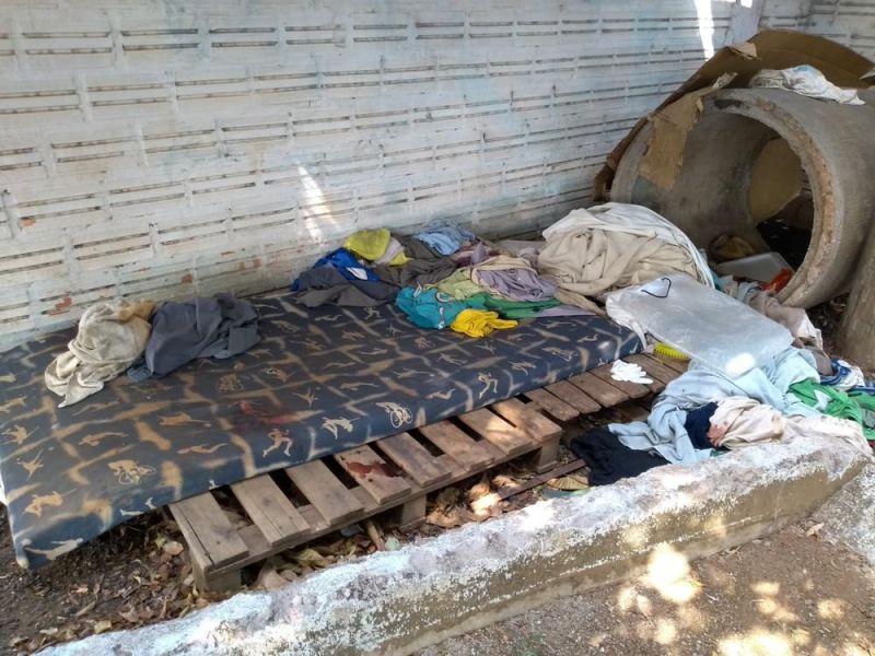 Idoso é morto com pedrada na cabeça no Centro de Vilhena, RO