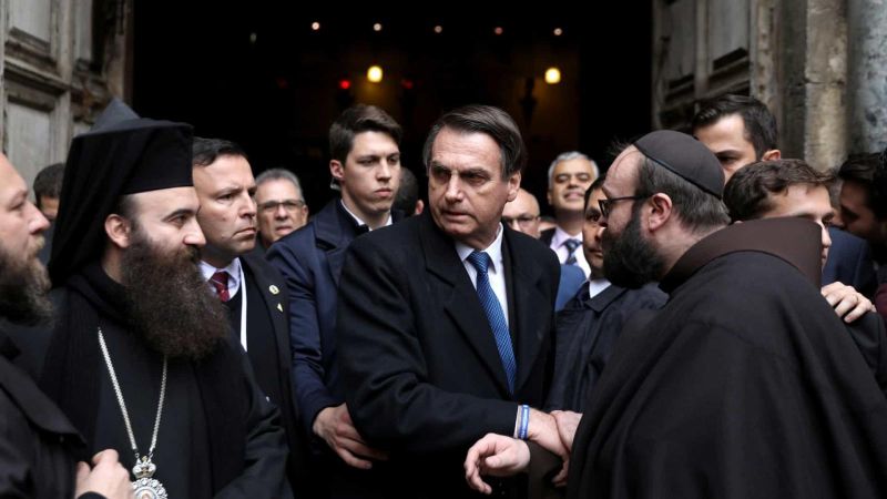 Em Jerusalém, Bolsonaro acredita em reforma até junho