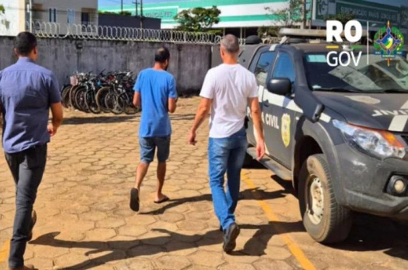 Polícia Civil prende investigado por homicídio em Vilhena