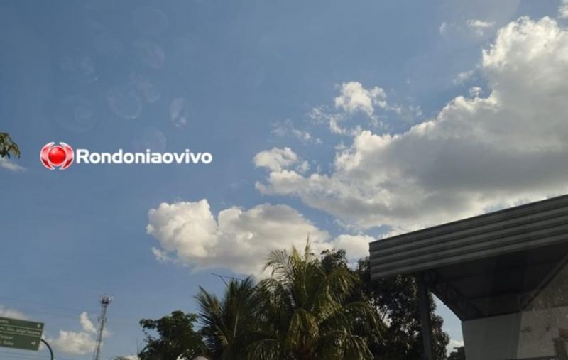 Frente fria perde força nesta sexta (04) e calor predomina em RO, diz Sipam Frente fria perde força nesta sexta (04) e calor predomina em RO, diz Sipam