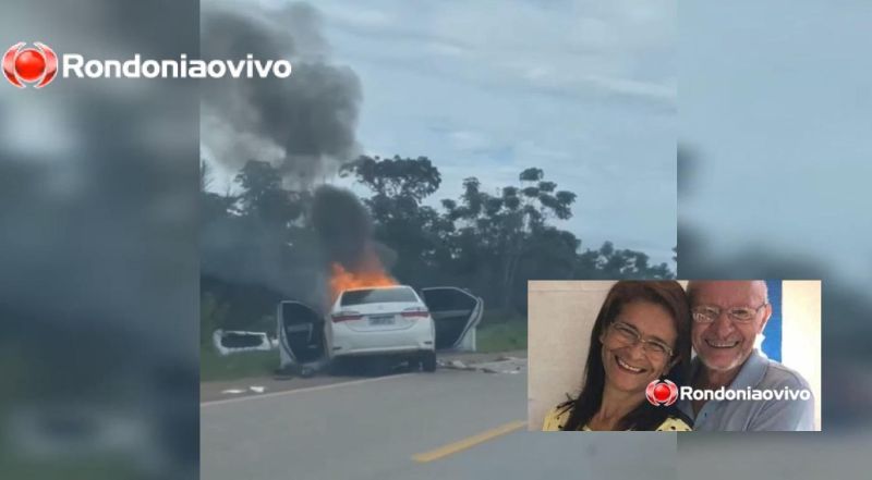 Casal morro após grave acidente na BR-364 em distrito de Porto Velho Casal morro após grave acidente na BR-364 em distrito de Porto Velho