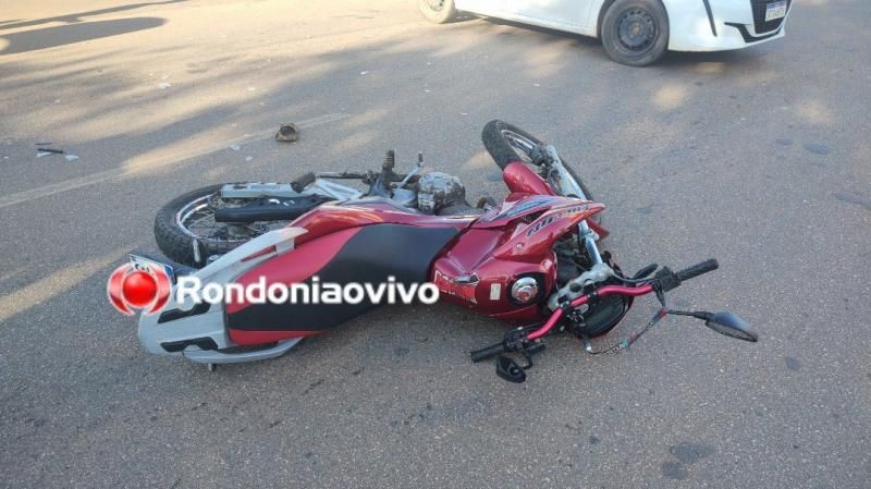 Câmera registra colisão que deixou duas pessoas gravemente feridas em Porto Velho Câmera registra colisão que deixou duas pessoas gravemente feridas em Porto Velho