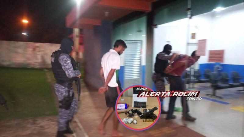 Trio é preso após perseguição policial, troca de tiros e apreensão de armas em Rolim de Moura Trio é preso após perseguição policial, troca de tiros e apreensão de armas em Rolim de Moura