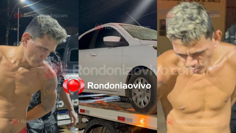 PORTO VELHO: Acusado de amarrar família durante assalto em residência é preso pela PM PORTO VELHO: Acusado de amarrar família durante assalto em residência é preso pela PM