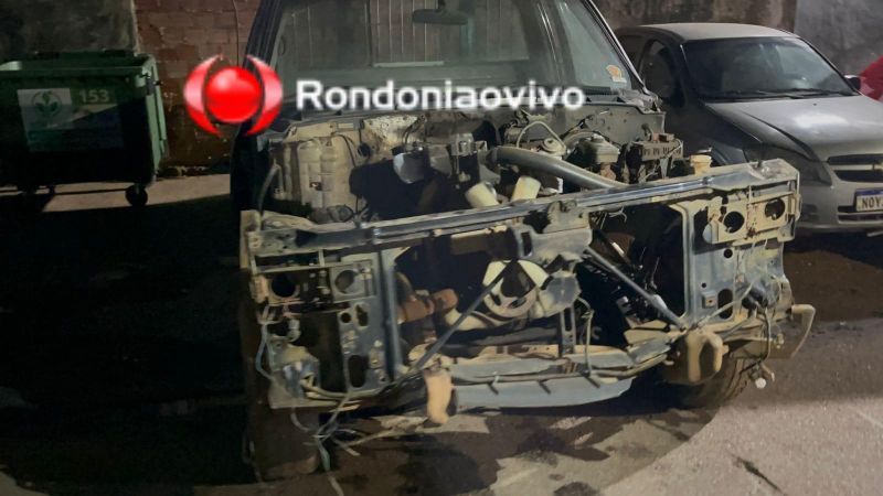 Dono de ferro velho é preso com caminhonete furtada em oficina Dono de ferro velho é preso com caminhonete furtada em oficina