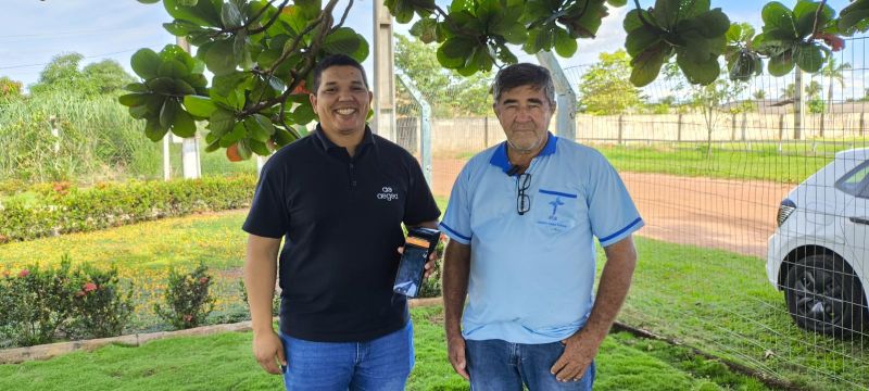 Águas de Rolim de Moura instala equipamento de autoatendimento no Distrito de Nova Estrela Águas de Rolim de Moura instala equipamento de autoatendimento no Distrito de Nova Estrela