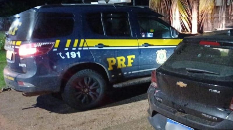 PRF em Rondônia recupera veículo durante fiscalização na BR 429 PRF em Rondônia recupera veículo durante fiscalização na BR 429