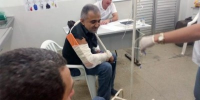 Capotamento na BR-364 deixa deputado e militares feridos