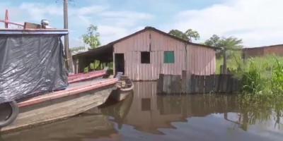 Cheia de rios deixa 200 famílias ilhadas em Rondônia