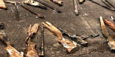 NA CAPITAL: Exército destrói armas e munições apreendidas