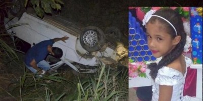 Criança de 7 anos morre em acidente na BR-364