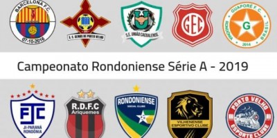 Clubes confirmam participação no rondoniense série A – 2019