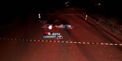 Homem é executado á tiros em São Francisco do Guaporé