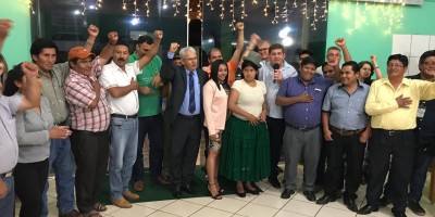 César Cassol recepciona empresários e políticos da Bolívia 