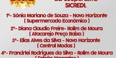 Ganhadores das Motos da Promoção Ano Novo Premiado da Acirm